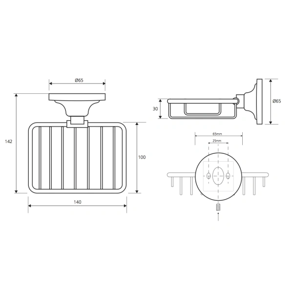 Мыльница Bemeta Retro 144108167