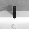 смеситель для раковины villeroy & boch architectura square tvw125001000k5 черный матовый