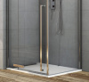 душевой уголок aquanet ideal ae-axc94mb-s-c 140×90, прозрачное стекло