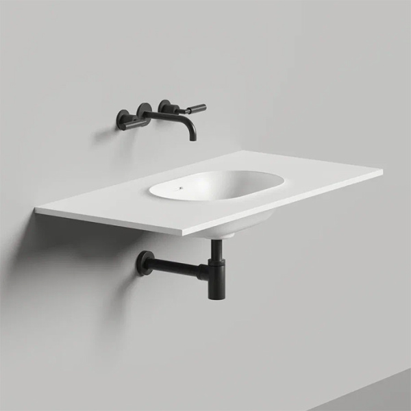 salini salini onda plus essentials раковина 100х50х14см., подвесная, 1 отв., цвет: белый матовый