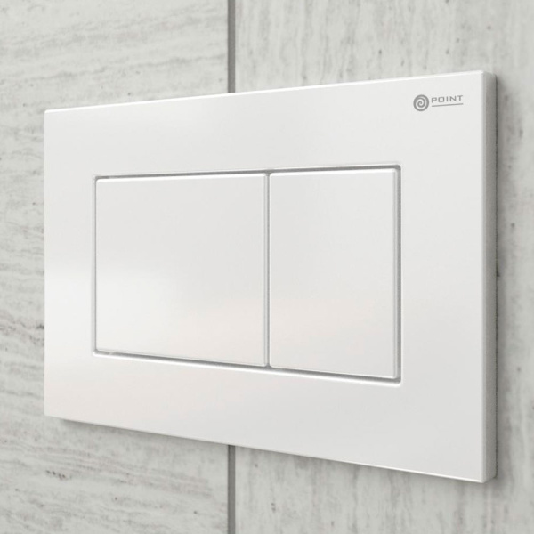 кнопка для инсталляции point ника pn44081w цвет белый