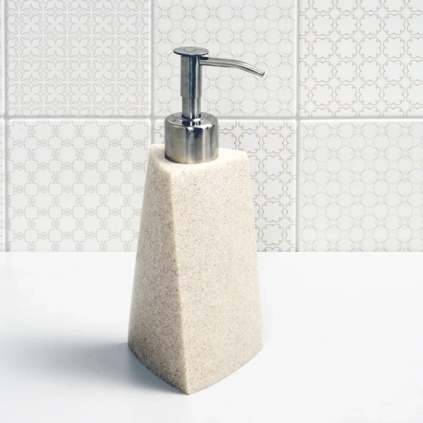 Дозатор для мыла WasserKRAFT Ohre K-37799 бежевый матовый