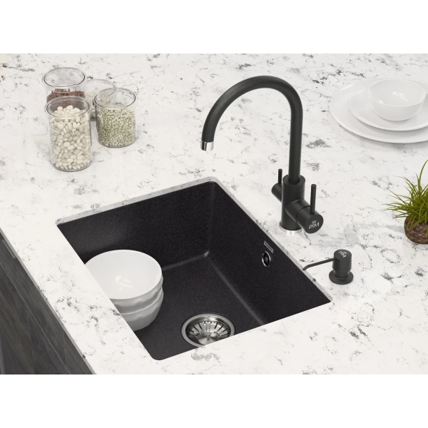 смеситель для кухни с фильтром paulmark essen es213211-418 + h851p00