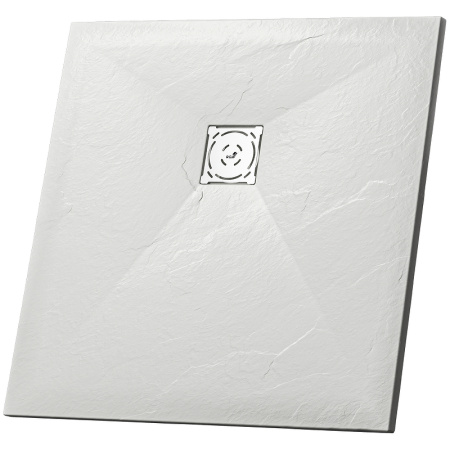Душевой поддон из искусственного камня RGW Stone Tray ST-W 70x70 16152070-01 белый