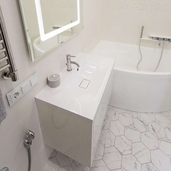 смеситель для ванны paini pad pdcr100b0 цвет хром \ белый