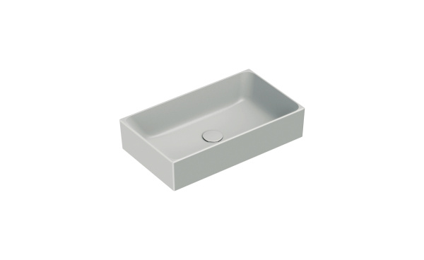 раковина catalano premium 60x35 0222600023 цемент матовый