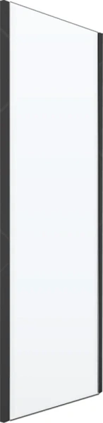 душевой уголок rgw leipzig le-12b+80 см (157-161)x80x195 профиль черный матовый, стекло прозрачное