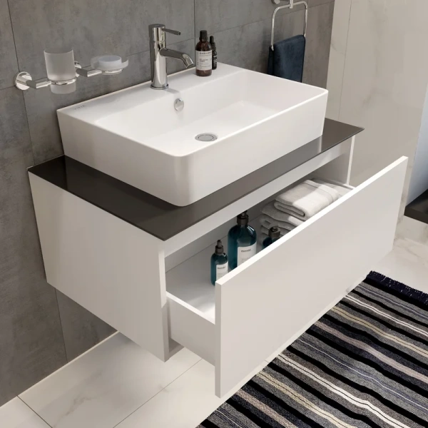 смеситель vitra minimax s a41984exp для раковины, хром