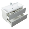 раковина belbagno 100 bb1000/450-lv-art-ast-nero черная матовая