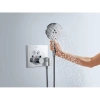 термостат для 2 потребителей, см hansgrohe showerselect 15765000