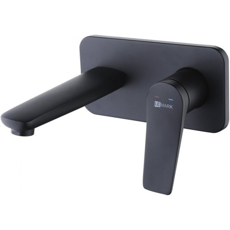 смеситель для раковины lemark bronx lm3726bl черный