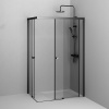 душевой уголок am.pm x-joy 120×80 w94g-403-12080-bт профиль черный матовый, стекло прозрачное