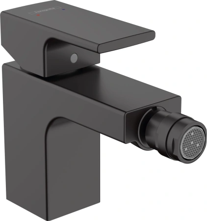 Смеситель Hansgrohe Vernis Shape 71211670 для биде, с донным клапаном, черный матовый