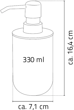 дозатор для мыла ridder alba 2015581