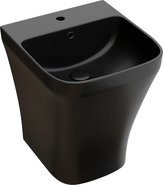 Раковина Ceramicanova Dion CN6067MB подвесная, 36.5x40.6 см, черная матовая