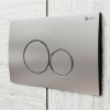 кнопка для инсталляции point виктория pn44061sc цвет сатин/хром