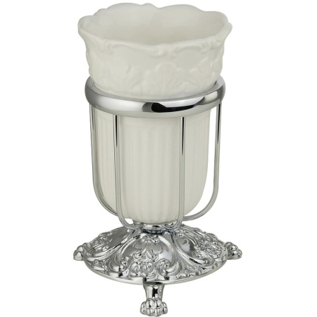 Стакан для зубных щеток Migliore Elisabetta 17019 цвет хром