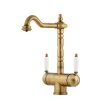 Смеситель для кухни Omoikiri Amagasaki-A 4994292 цвет античная латунь