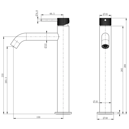 смеситель для раковины wonzon & woghand ww-h1062-bg золотой матовый