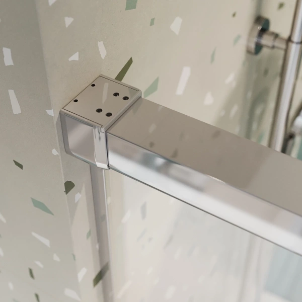 шторка на ванну cezares tandem soft vf-2 190х145 профиль хром стекло прозрачное