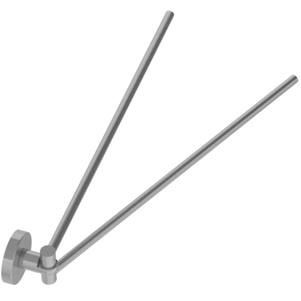 Полотенцедержатель Cezares Relax RELAX-THD-S-IN 40,8 см, поворотный, двойной, сатин