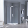 душевой уголок grossman cosmo gr-1100 100×100x190 см, профиль хром. стекло прозрачное