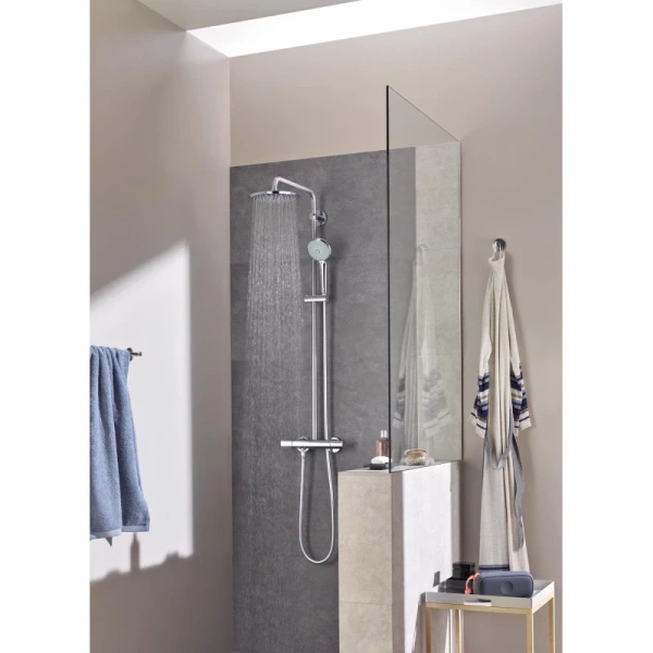 душевая система 180 мм grohe euphoria 27296001