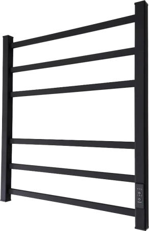 Полотенцесушитель электрический Маргроид Вид 81-10 профильный 60x50 R черный матовый