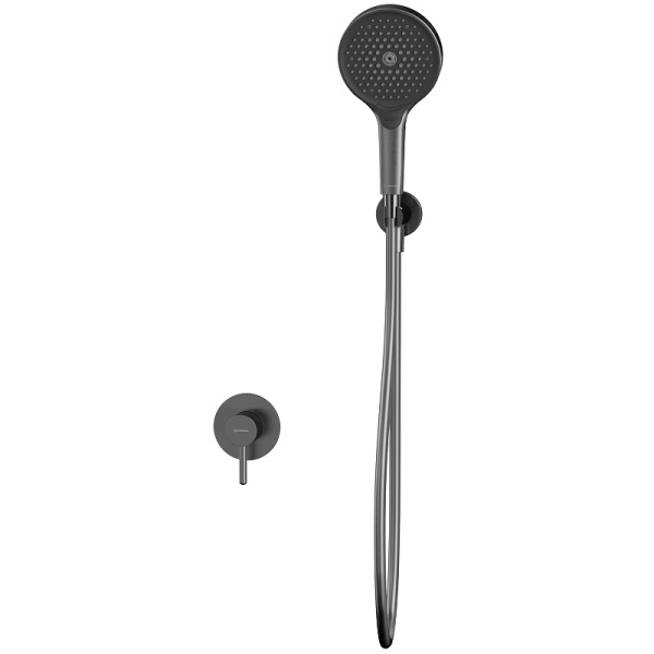 смеситель для душа whitecross y gunmetal yset02topgm оружейная сталь