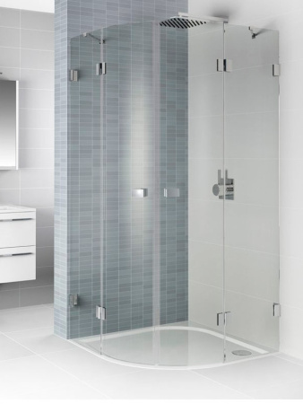 Душевой уголок Riho SZ Scandic NXT X309, 97x97x200 см, цвет профиля черный, стекло прозрачное, левый/правый, GX04603B0(G001108121)