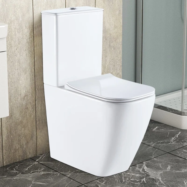 унитаз компакт azario mirada s az-1288a напольный, безободковый, с бачком и сиденьем микролифт, 62х38.5х92 см, белый