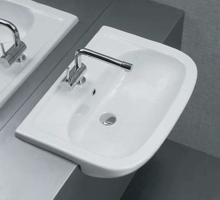 раковина полувстраиваемая galassia nemi 6003 64х48 см