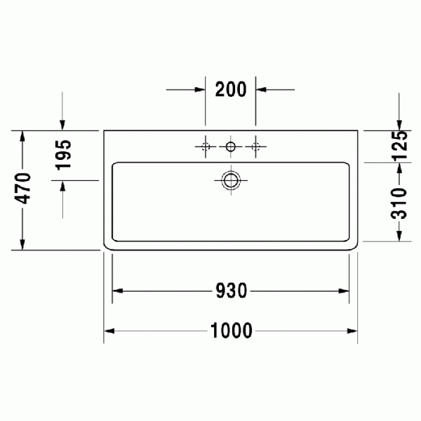 накладная раковина в ванную duravit vero 0454100860