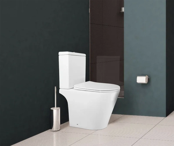 унитаз компакт azario flin az-1363c напольный, безободковый, с бачком и сиденьем микролифт, 59х36.5х79 см, белый