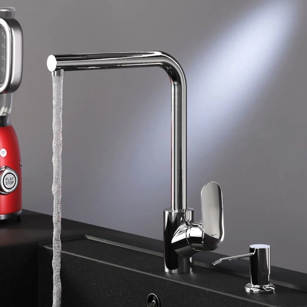 смеситель для кухни am.pm like f8005d00, цвет хром