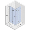 душевой уголок riho sz scandic nxt х207 77х77 l/p g001099120 (gx09082c0) профиль хром стекло прозрачное