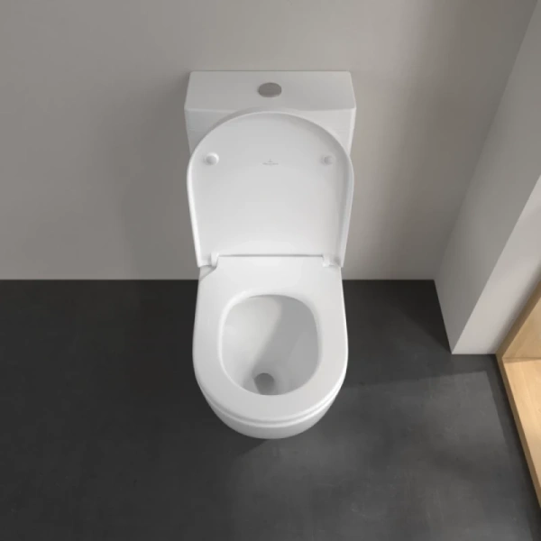 чаша напольного безободкового унитаза villeroy & boch subway 3.0 viclean 4672t001