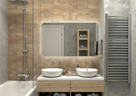 Зеркало 120х70 см Art&Max Ravenna AM-Rav-1200-700-DS-F