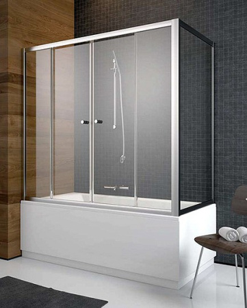 шторка для ванны radaway vesta dwd 160 прозрачное