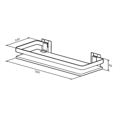 полка am.pm sense l a7455100