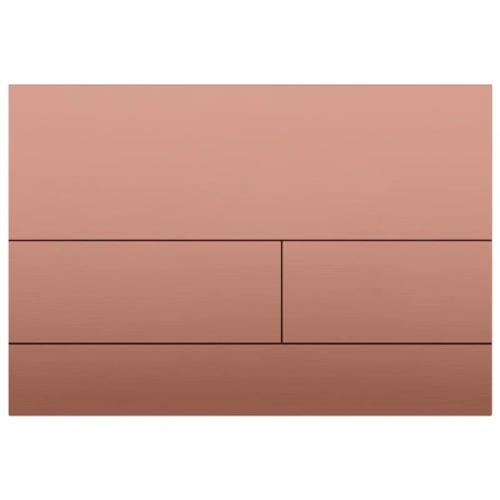 Кнопка смыва Boheme 670-CB для инсталляции, медь матовая