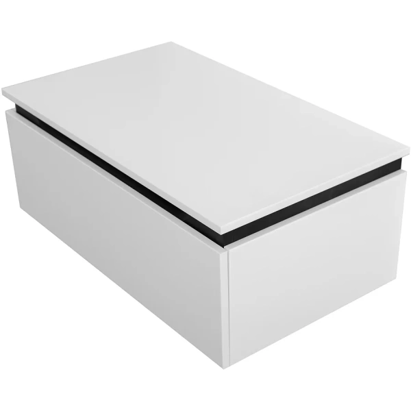 тумба cezares slider 80 slider-800-1c-pi-bo bianco opaco