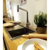 смеситель для кухни 320 с выдвижным изливом hansgrohe metris select m71 14884000, хром
