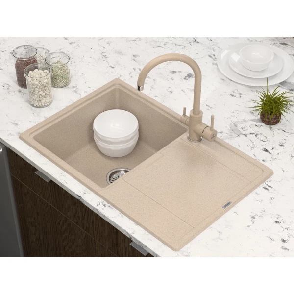 смеситель для кухни с фильтром paulmark essen es213211-302 + h851p00