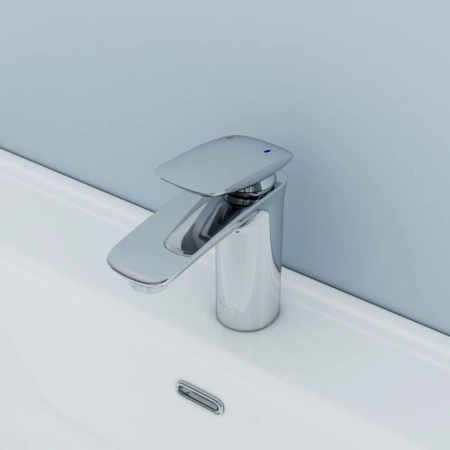 смеситель для раковины iddis stone stosb00i01 цвет хром