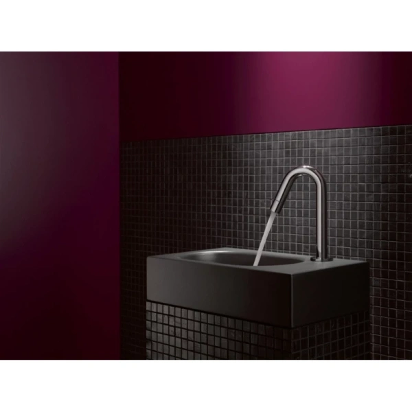 вентиль на одну подводку без донного клапана kludi bozz 380160530, цвет хром