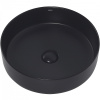 раковина 40x40 см abber bequem ac2109mb, черный матовый