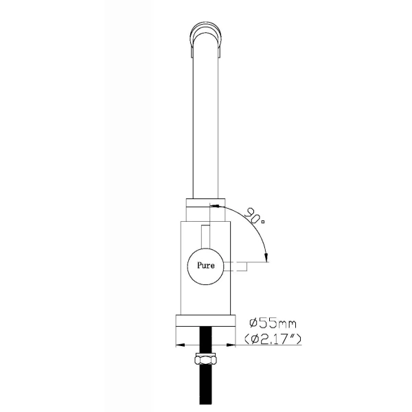 смеситель для кухни seaman eco koblenz ssn-2139a