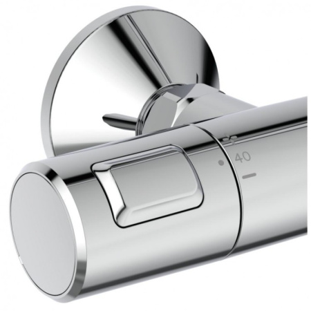 душевая система ideal standard ceratherm t25 a7701aa термостатическая цвет хром глянцевый