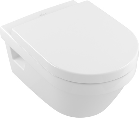 комплект унитаза с инсталляцией villeroy & boch architectura 5684d002 с сиденьем микролифт и клавишей смыва белого цвета